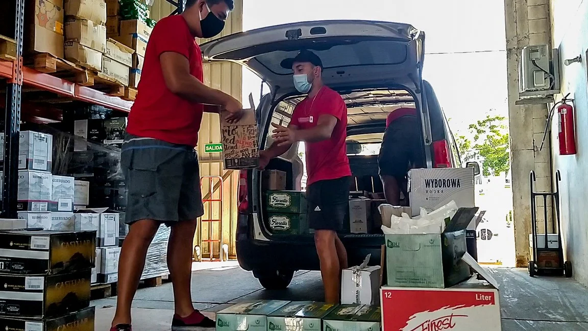 Operaciones de carga en instalaciones de Lalka